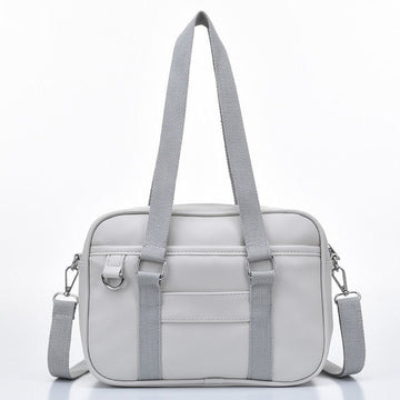 Japanese Designer Vintage Shoulder Bag Brand Large Uniform Messenger Bag  JK School Bags Leather Handbags Girl Casual Totes